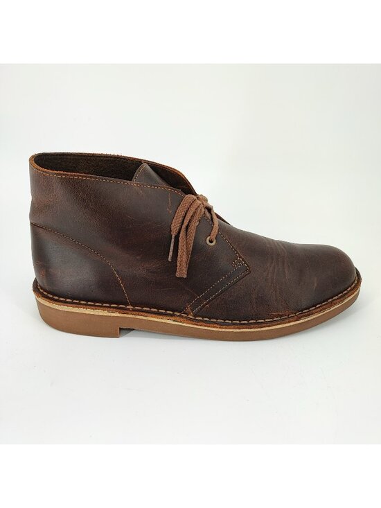 Clarks Bushacre 3 Men’s Size 10 US Boots Leather Brown Chukka 26082286 main image 8